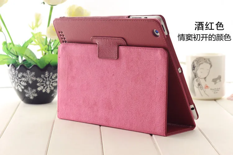 Чехол для ipad 2/ipad 3/ipad 4 Магнитный Авто Пробуждение сна чехол из искусственной кожи с защелкой для ipad 2/3/4 чехол с смарт-подставкой Держатель