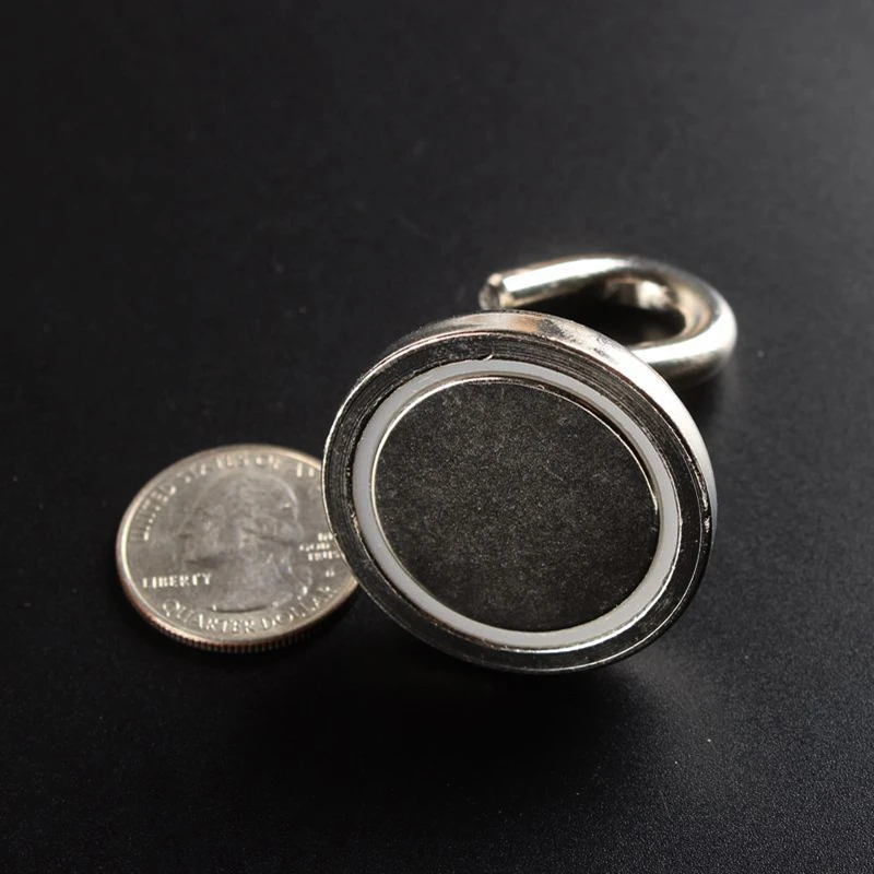 Промышленный мощный Сувенирный магнит NdFeB с железным крючком постоянный