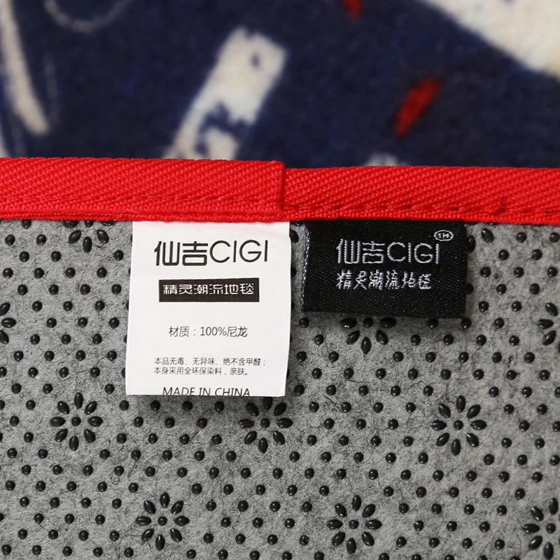 CIGI красный полосатый ковер Кухня Спальня Одеяло коврик Гостиная Windows диван