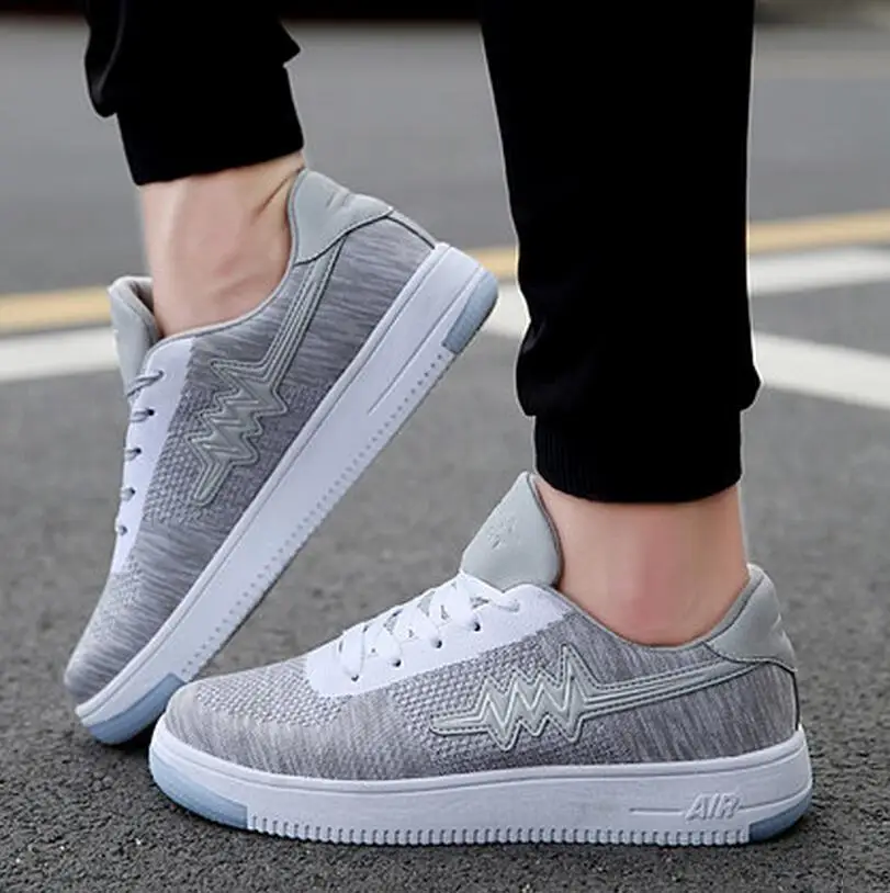 Горячий Продавать Мода Мужская обувь Flynit Повседневная 3 цвета 39-44 размер ЕС