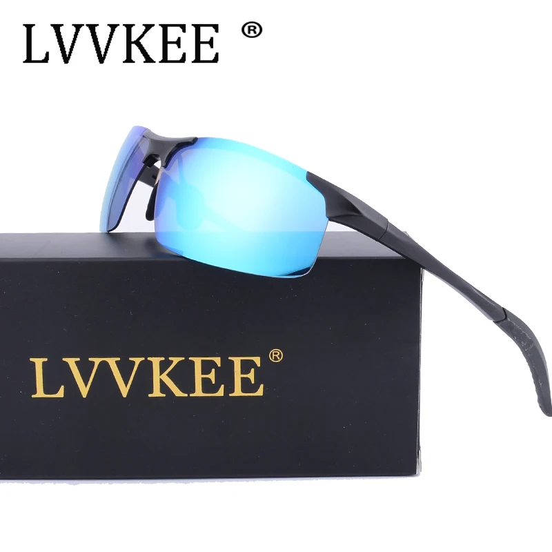 LVVKEE бренд HD линзы поляризованные солнцезащитные очки для мужчин Вождение автомобиля день и ночное видение очки солнцезащитные очки для глаз мужские очки