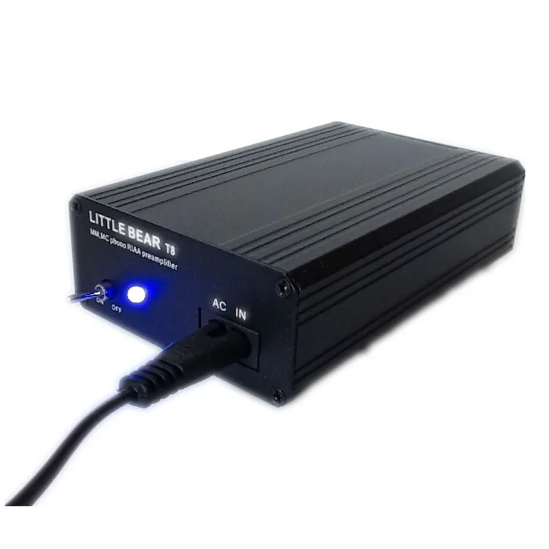 Маленький медведь T8 усилитель проигрыватель мм MC Phono RIAA предусилитель Hifi Стерео предусилитель Phono усилитель звука для динамиков горячая распродажа