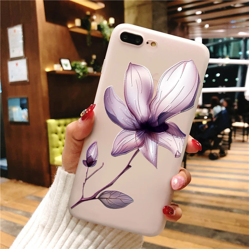 3D с рельефным тиснением цветок из термопластичного полиуретана для huawei Nova 2i 3 3i 3E 4 4E для huawei P20 P30 P8 P9 P10 Lite Mini Коврики 10 20 Lite Pro Чехол