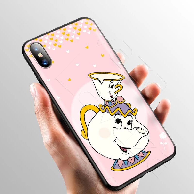 2 Lavaza Beauty Beast Rose Princess Case for iPhone 11 Pro XS Max XR X 8 7 6 6S Plus 5 5s se - Цвет: 2