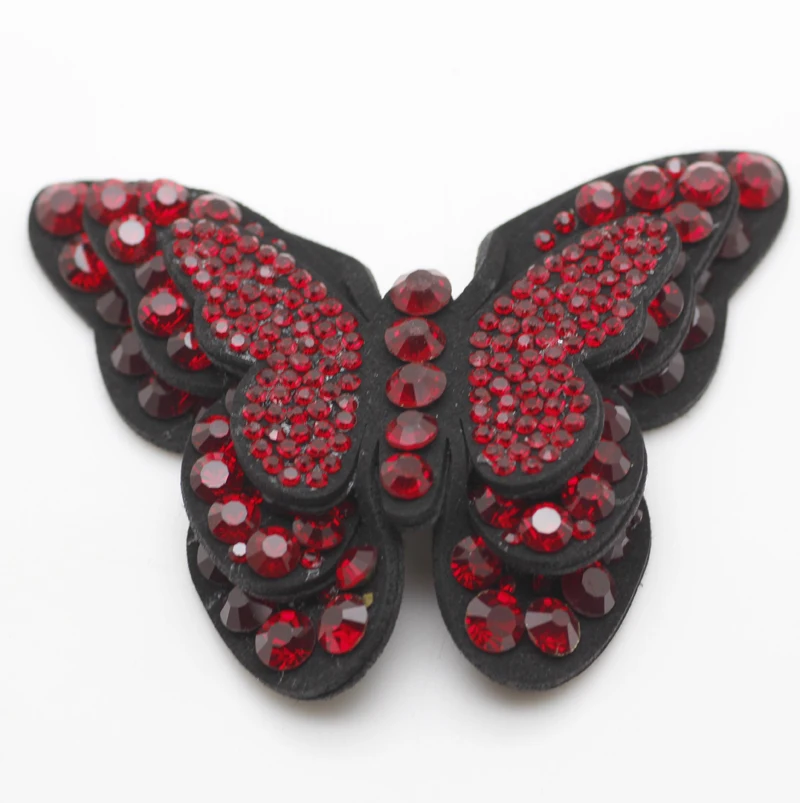 2 шт./лот новые Стразы с бабочкой и кристаллами для рукоделия обуви одежды