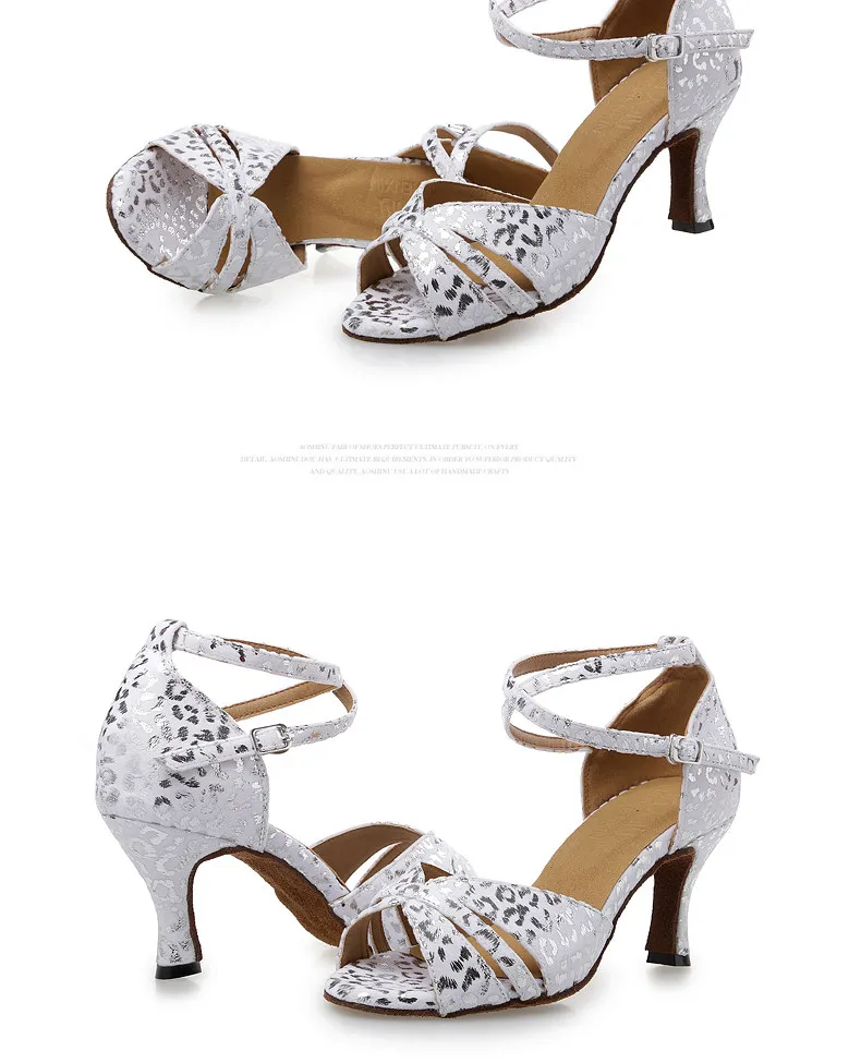 Damen Schuhe женские сандалии для девочек профессиональные купоны для скидки Сальса 6 см/7,5 см/8,5 см бальные туфли для латинских танцев