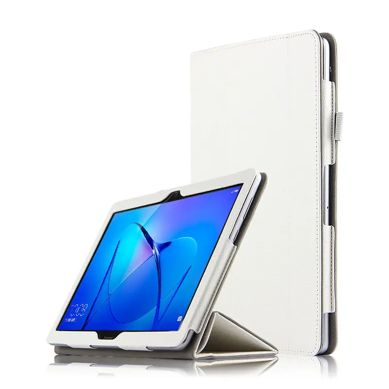 style1 white Чехол для huawei MediaPad T3 10 защитный чехол для планшета для huawei t310 ags-w09 l09 l03 чехол 9,6 дюймов PU защитный кожаный чехол s - Цвет: style1 white