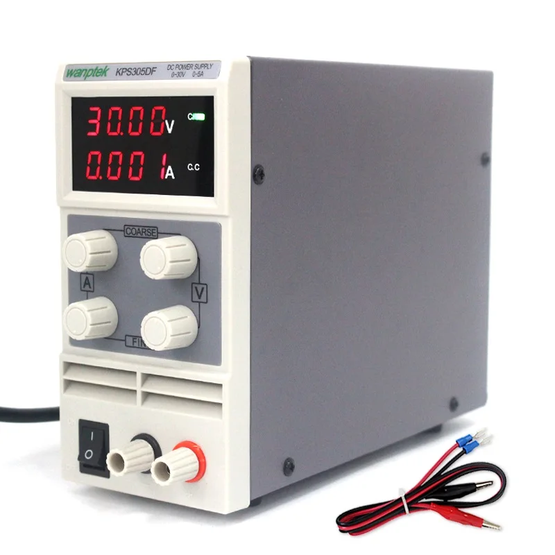 Высокоточный источник питания постоянного тока KPS305DF 30 В/5 А разрешение 0 01 в/А