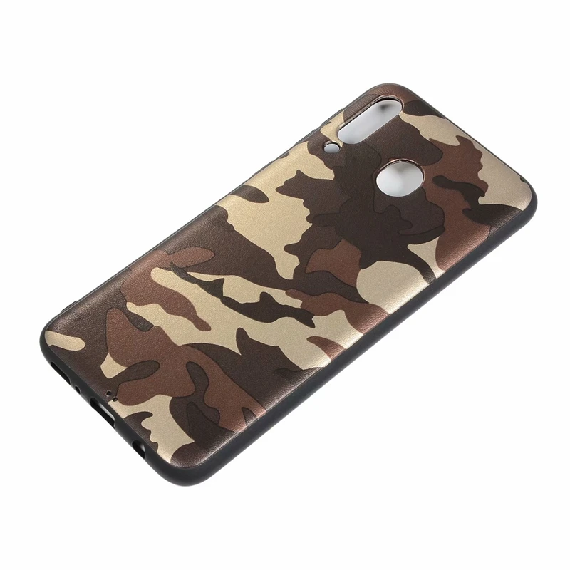 Camouflage Soft TPU Case For LG V30 Samsung Galaxy A10 A30 A40 A50 A70 Military Silicone Rubber Green Fashion Luxury 1pcs |