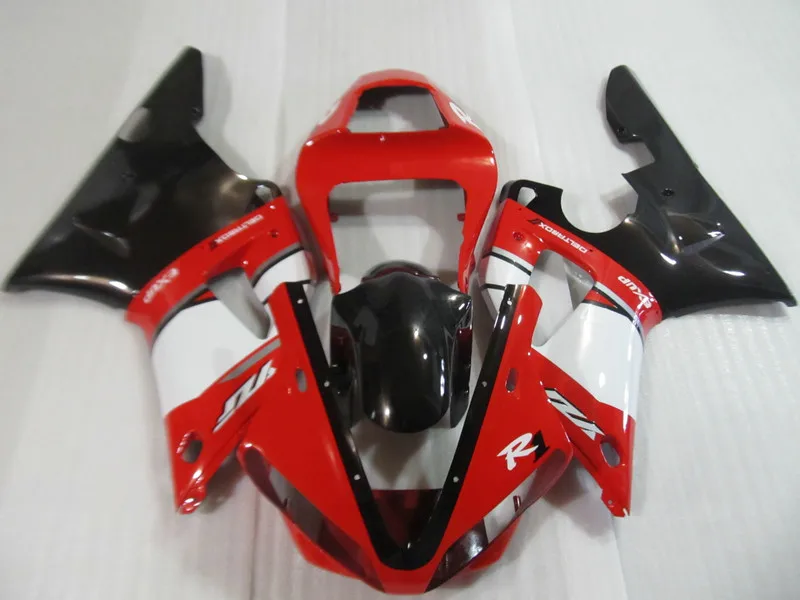 Набор обтекателей мотоцикла для YAMAHA YZFR1 00 01 YZF R1 2000 2001 YZF1000 Красный Белый Черный ABS