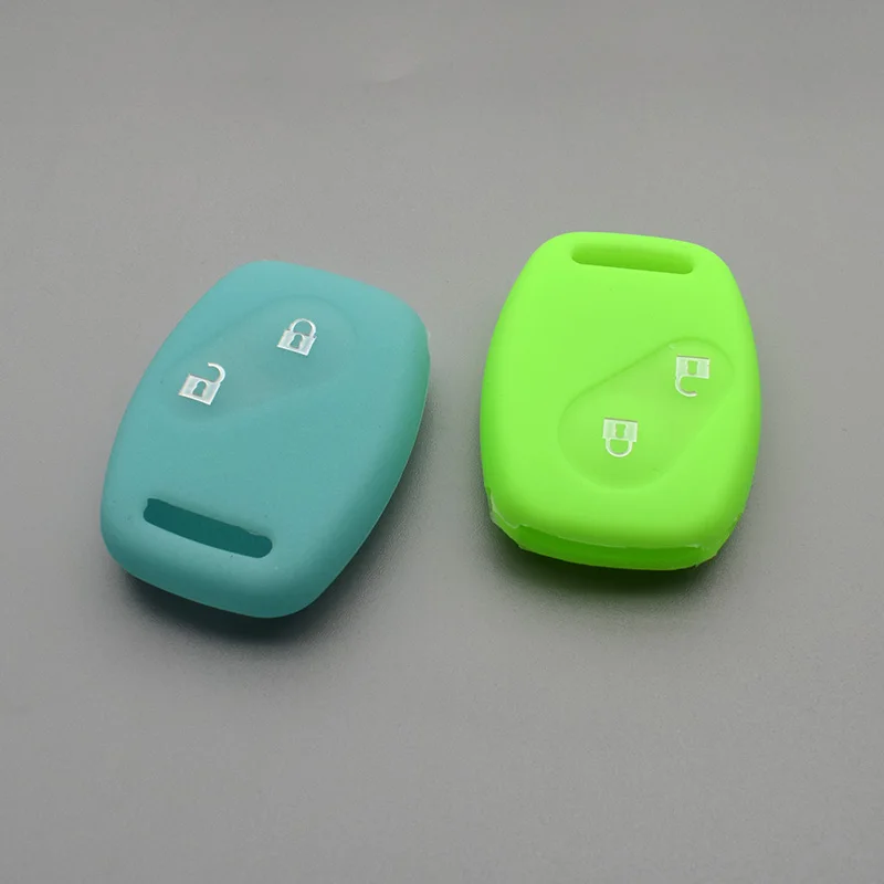 2 кнопки для Honda CR V Civic Fit Freed StepWGN силиконовый резиновый чехол|2 button|key case for carkey fob holder