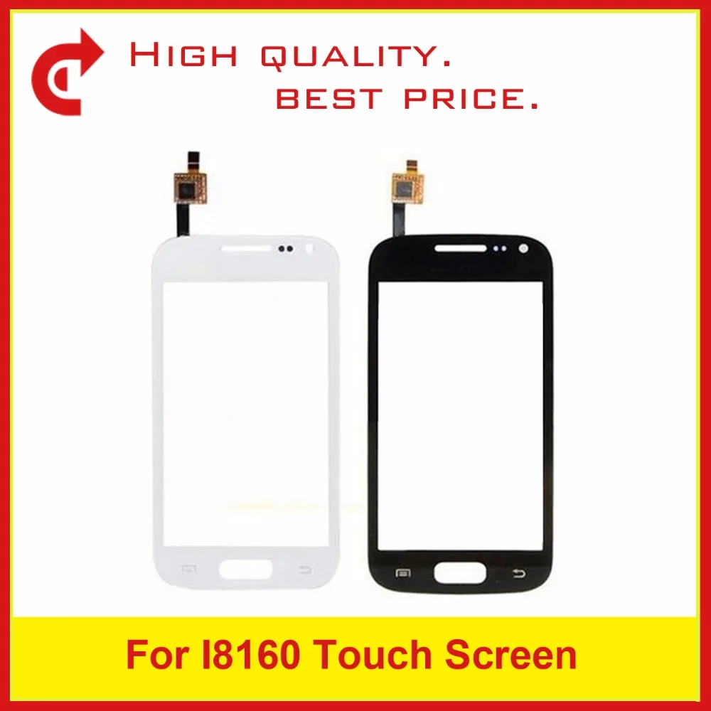 

10Pcs/lot 3.8" For Samsung Galaxy Ace 2 GT-i8160 i8160 Digitizer Touch Screen Panel Sensor Outer Glass Lens Black White