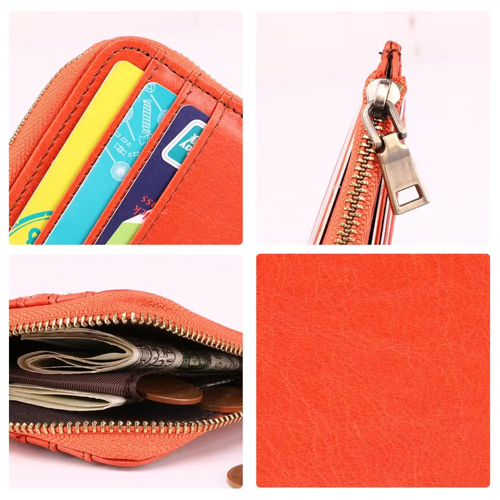 JOYIR Rfid держатель для карт Портмоне мужчин и женщин повседневный сменный кошелек