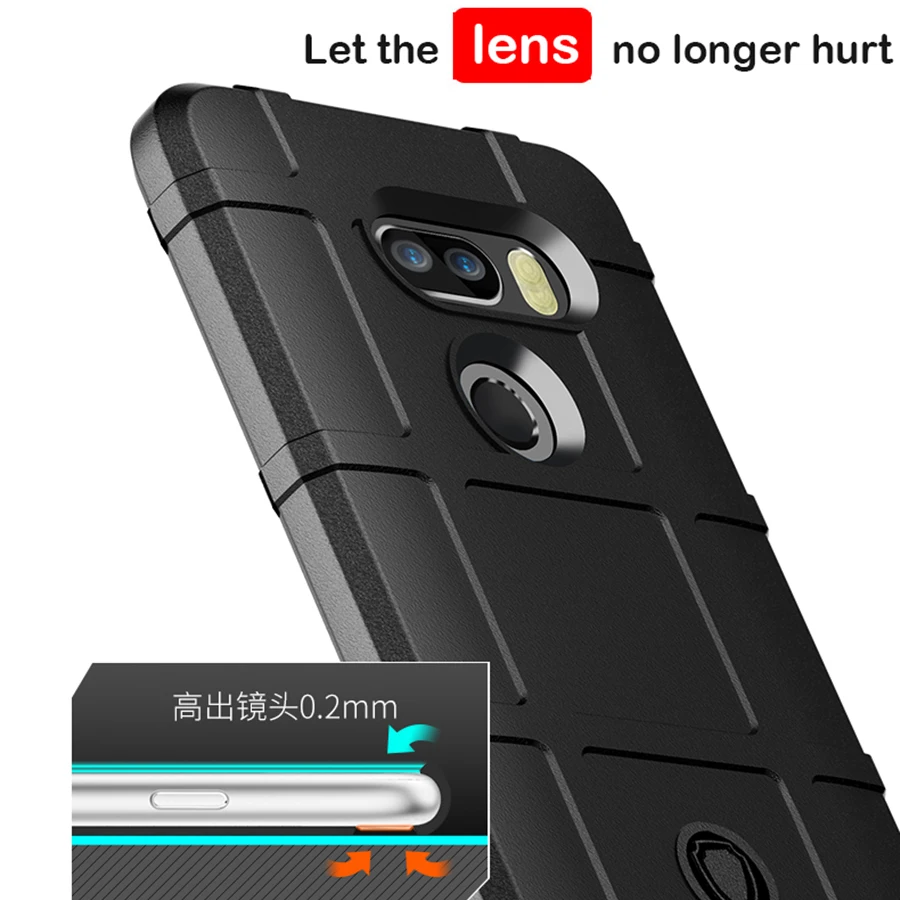 DAHABY для LG V30S плюс ThinQ ТПУ прочный силиконовый корпус щит Slim Armor Гибридный матовая