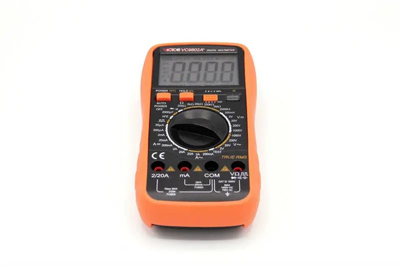 VICTOR VC9802A Профессиональный цифровой мультиметр Victor переменный ток напряжение