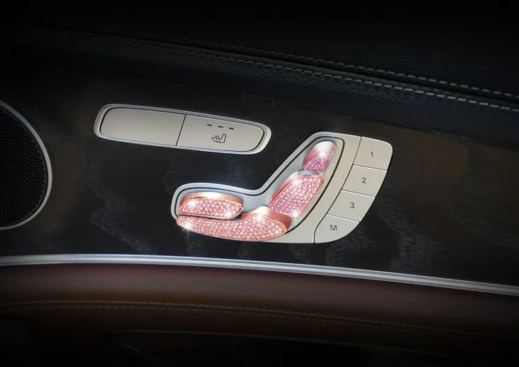 8 шт./компл. для Mercedes Benz S Class S320L S400 S500 S600L Кнопка регулировки автокресла ручка