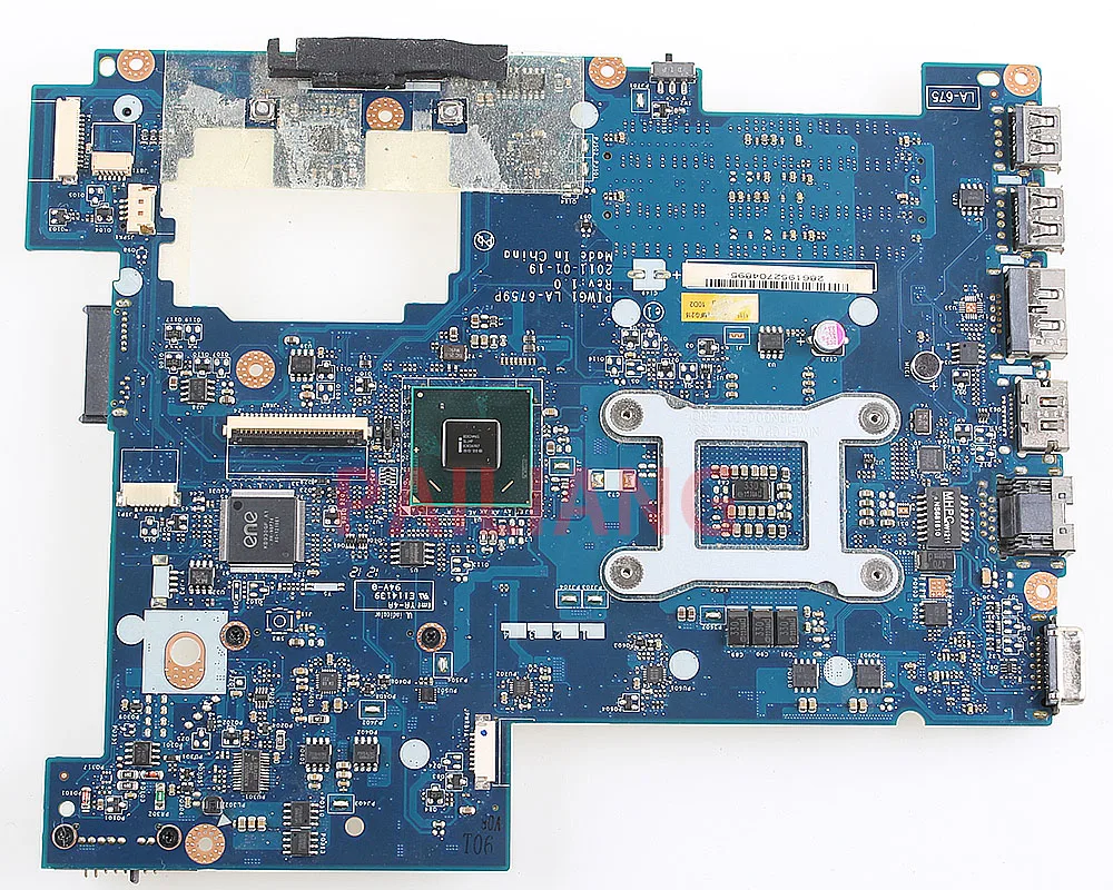 Материнская плата для ноутбука lenovo G470 PC материнская плата PIWG1 LA-6759P HDMI full tesed DDR3