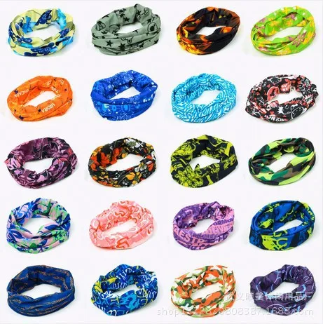 Маска для защиты от солнца бандана волшебный женский и мужской тюрбан повязка на