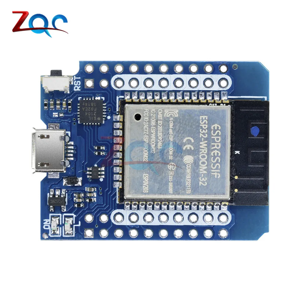 Для Wemos MINI D1 ESP32 WiFi+ Bluetooth для Wemos D1 Mini Esp8266 ESP-32 модуль с контактами