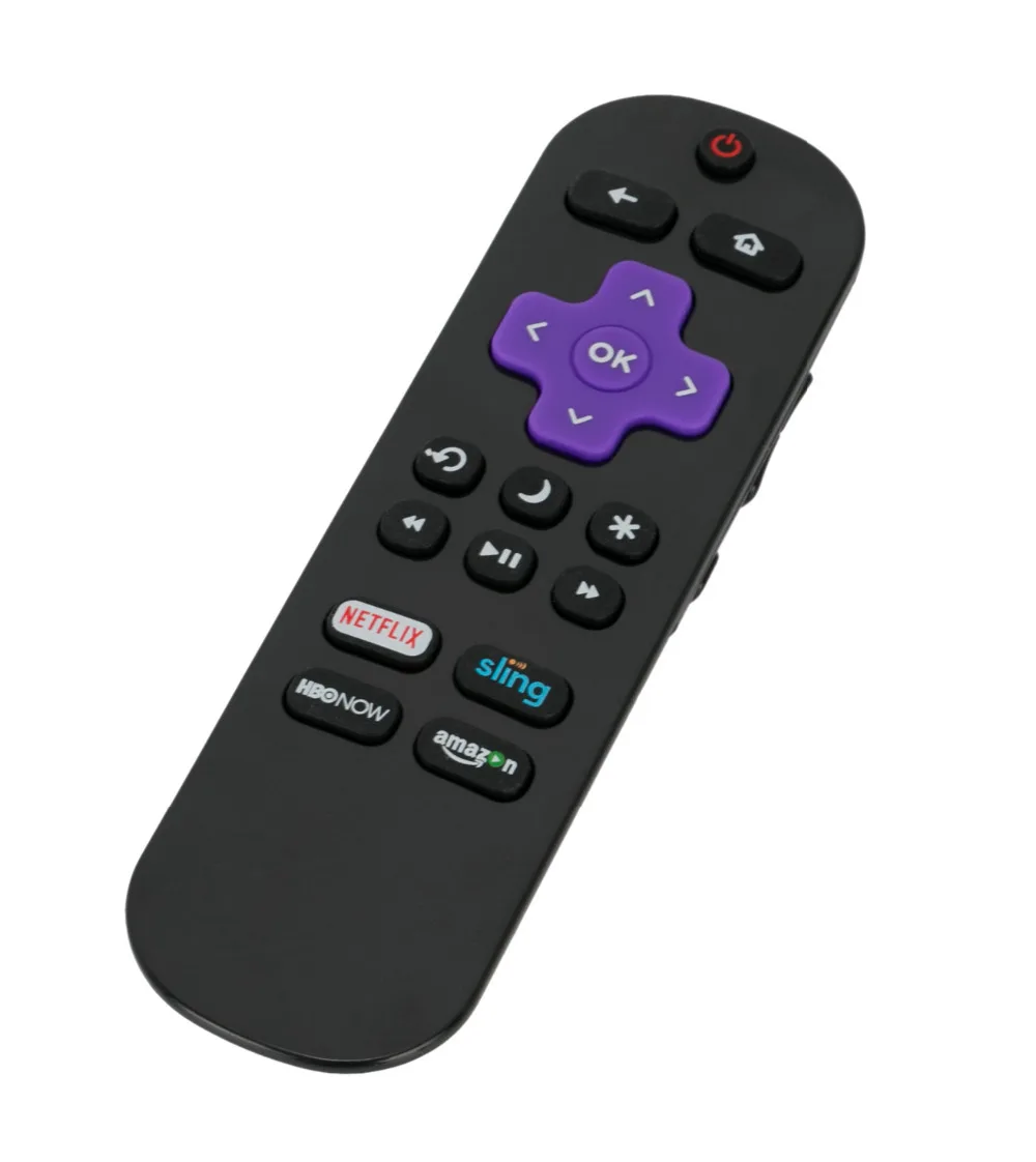 Новый пульт дистанционного управления для телевизора Sharp Roku TV с Netflix HBO Sling Key LC