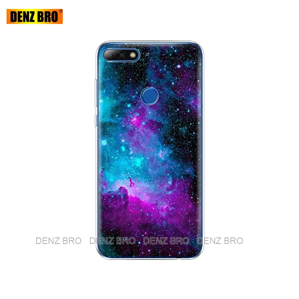 soft Silicone Case For huawei Y7 2018/Y7 Prime 2018 phone cases TPU Phone Back cover full 360 Protective | Мобильные телефоны и
