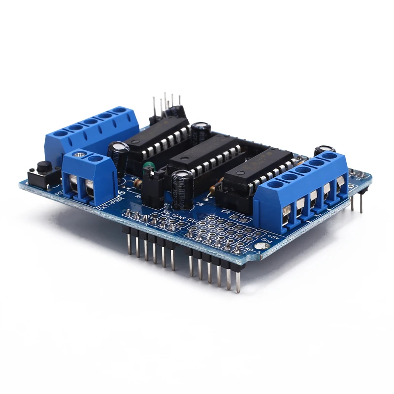 L293D двойной щит привода двигателя для arduino Duemilanove плата расширения управления