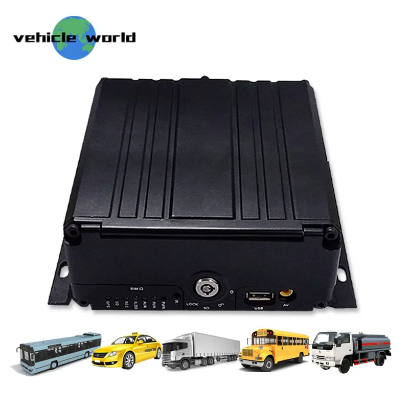 Грузовик плеер MDVR h.264 для автобуса Мобильный dvr gps 3g 4g Поддержка жесткого диска и sd