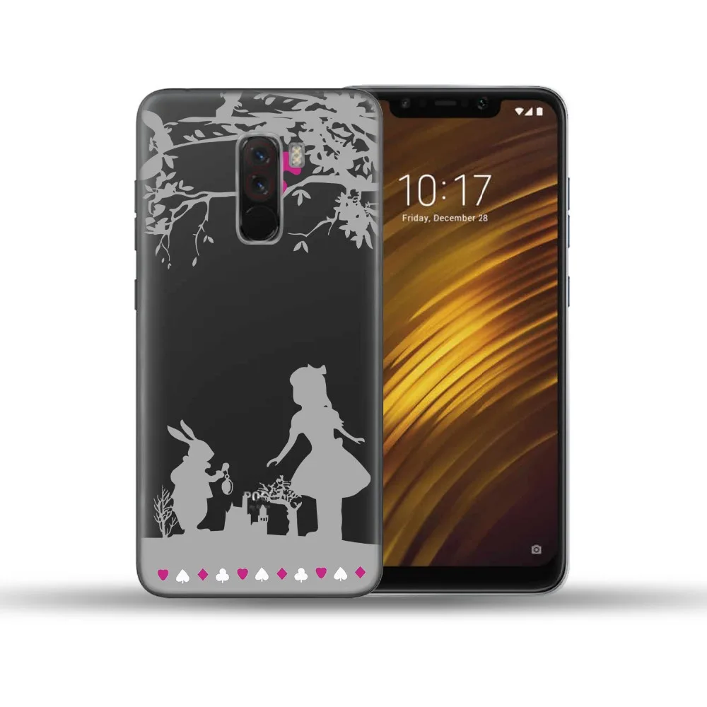 Мягкий ТПУ чехол для Xiaomi Pocophone F1 Бабочка Тинкер колокольчик олень|Бамперы| |