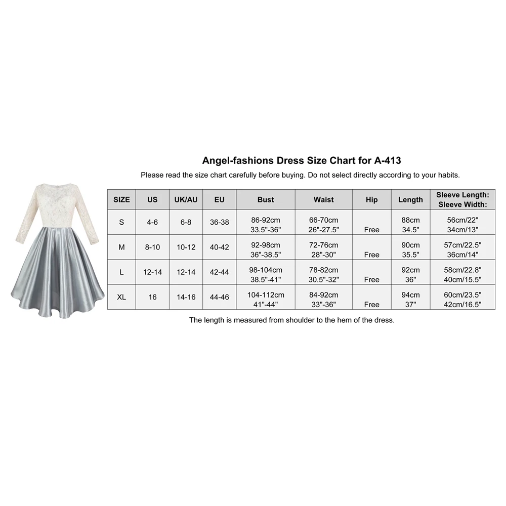 Angel-fashion короткое платье для выпускного вечера с длинным рукавом, прозрачное свободное платье, кружевное нарядное платье, элегантное 413