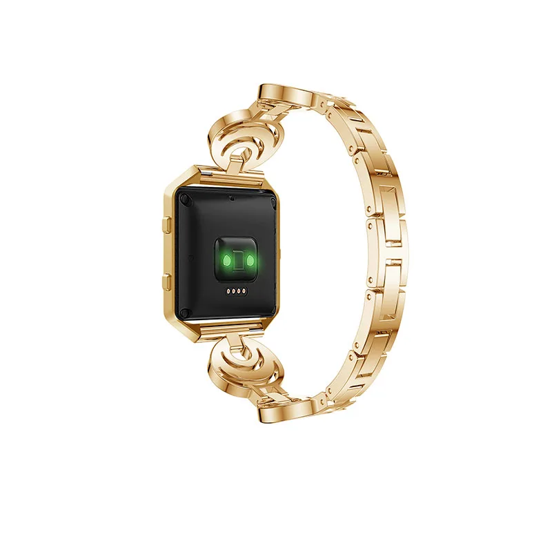Металлический ремешок Bling Стразы для часов Fitbit Blaze роскошный модный браслет 22 мм |