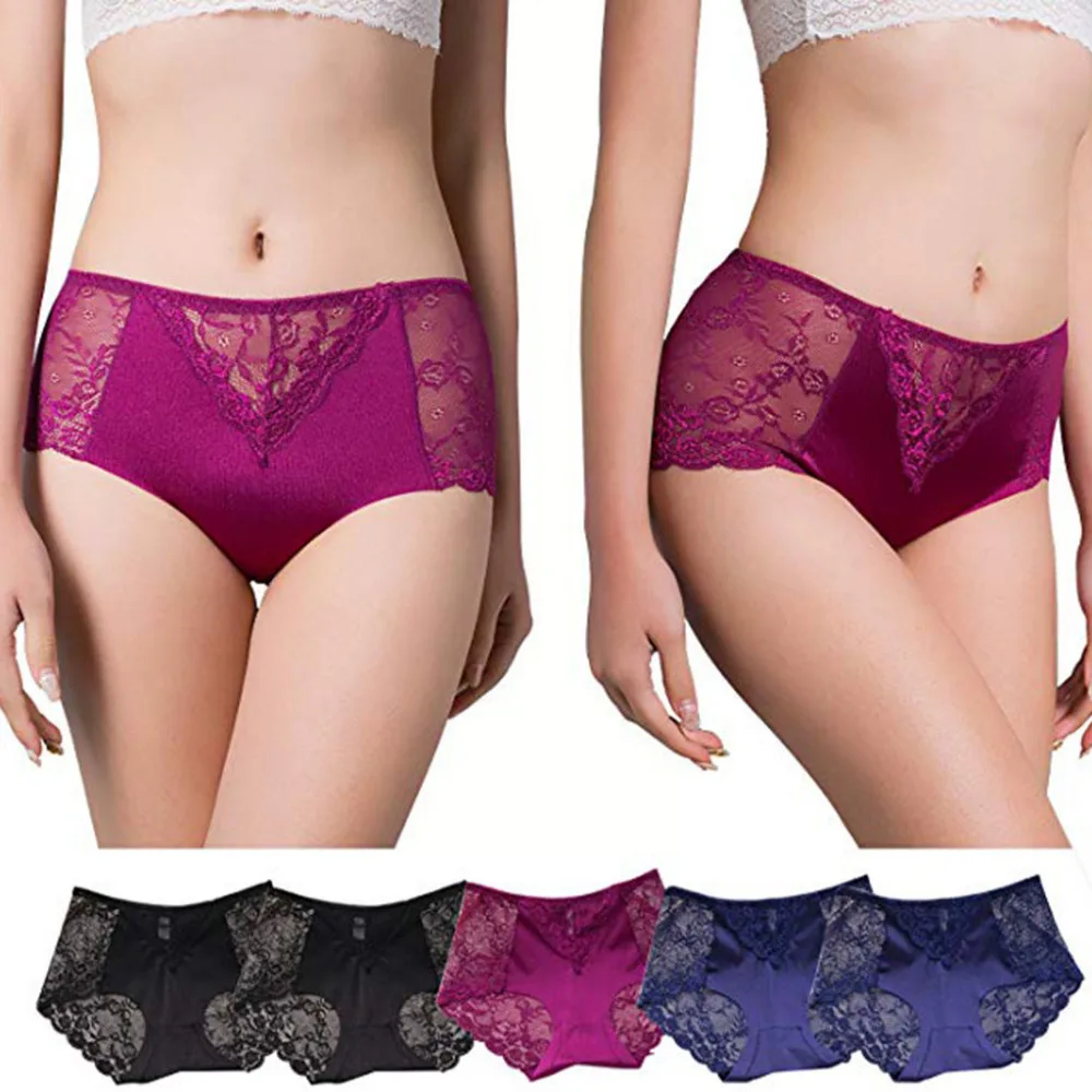 Для женщин нижнее белье сексуальные кружевные трусики ультра тонкий вырез
