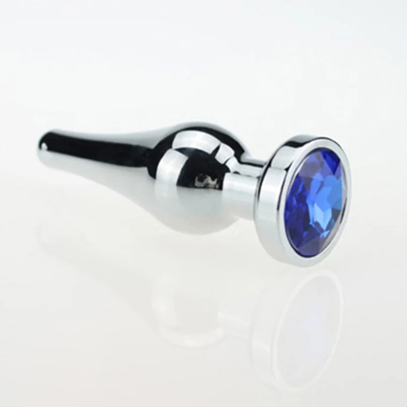 Маленькие размеры анальные игрушки красочные алмазные Анальная пробка для