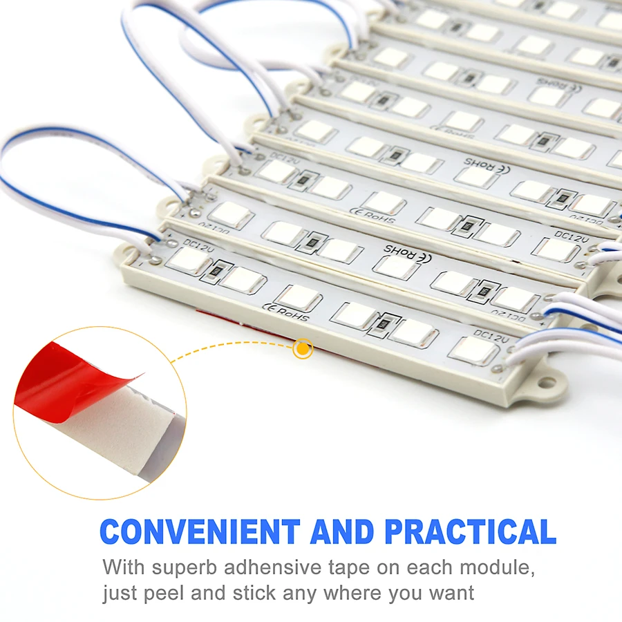 Светодиодный модуль SMD 5054 светильник светодиосветодиодный 12 В постоянного тока