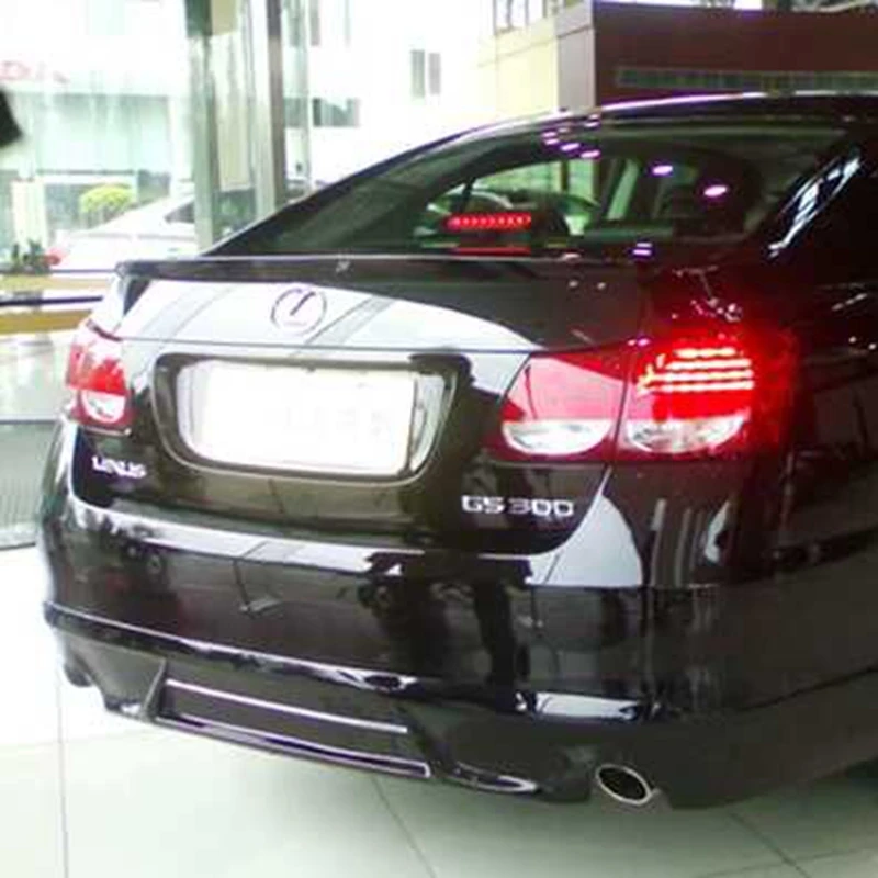 Для Lexus GS250 GS300 Спойлер ABS Материал заднее крыло праймер цвет задний спойлер для Lexus GS450 спойлер 2007-2011