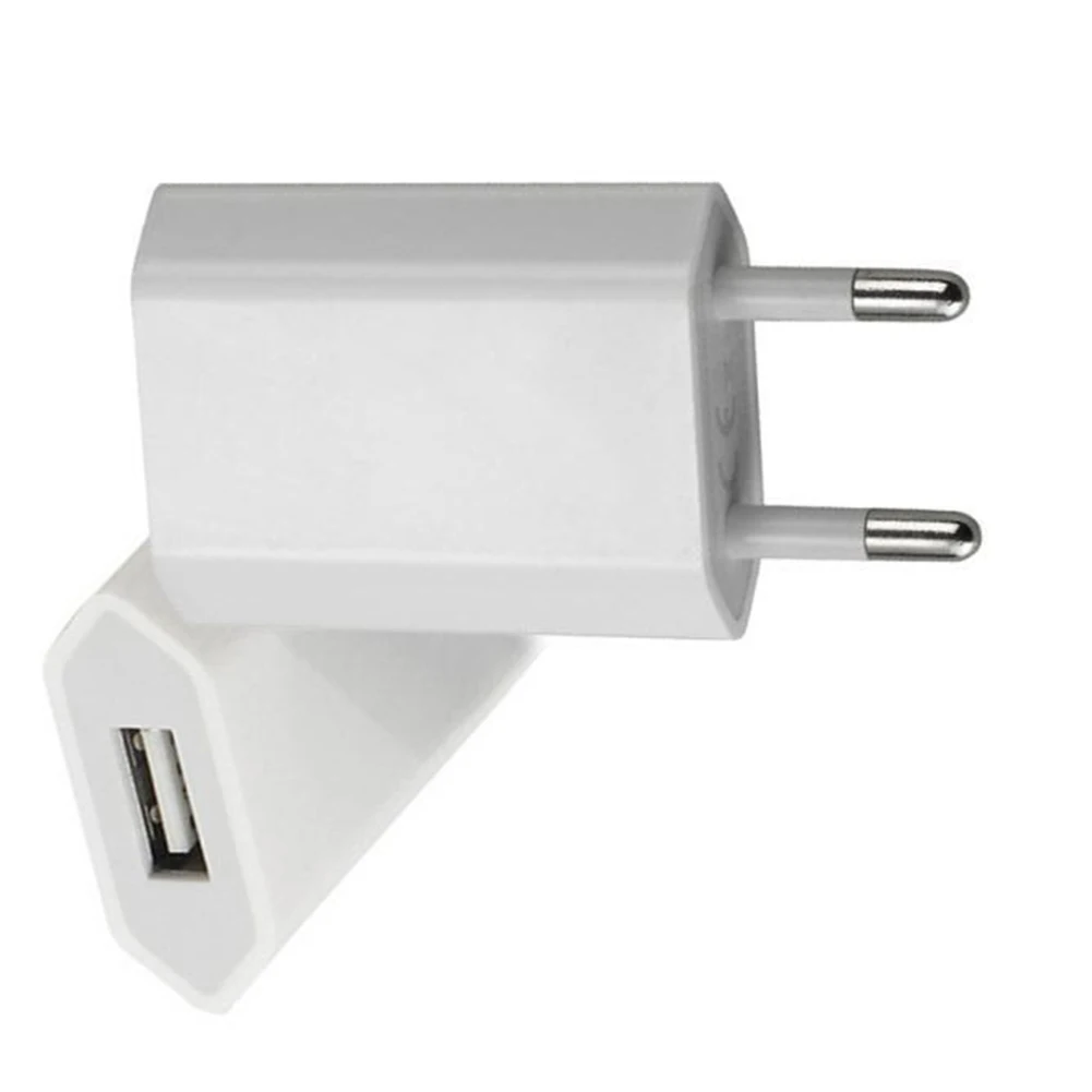 USB AC настенное зарядное устройство Европа Путешествия адаптер питания для iPhone