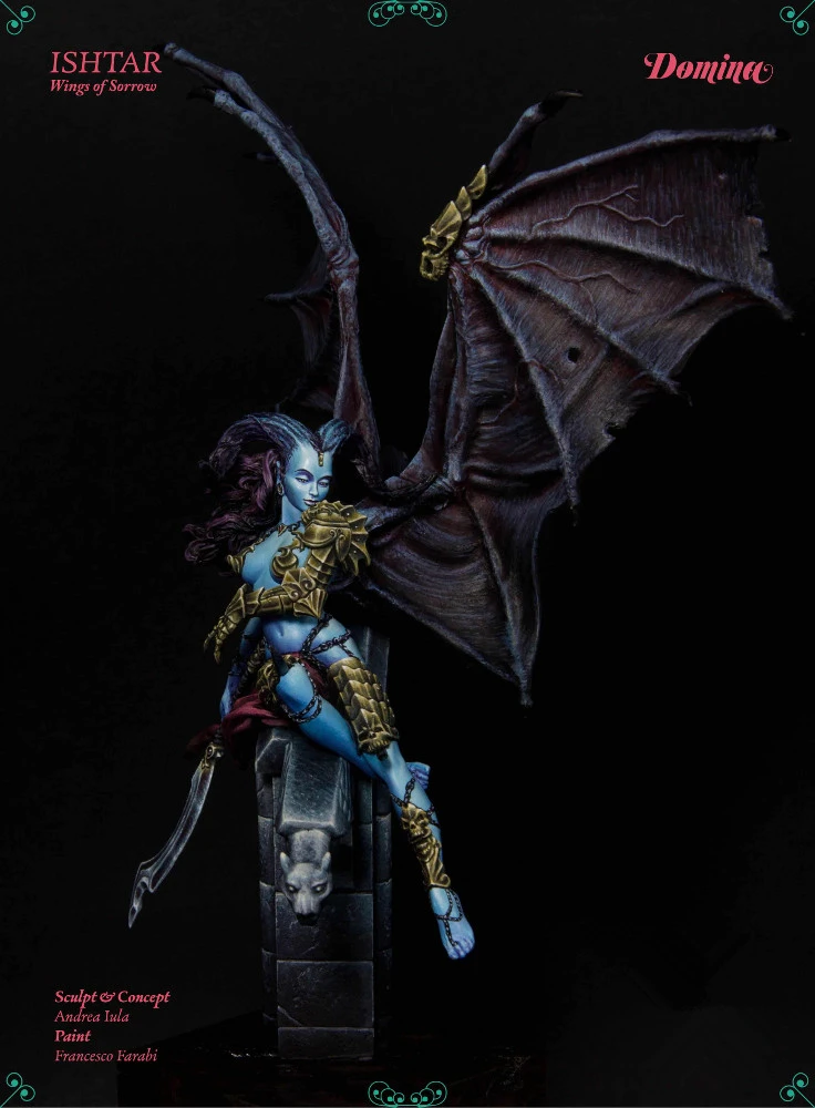 

1/24 Scale Resin Figures Model Ishtar GK Unassembled unpainted S30