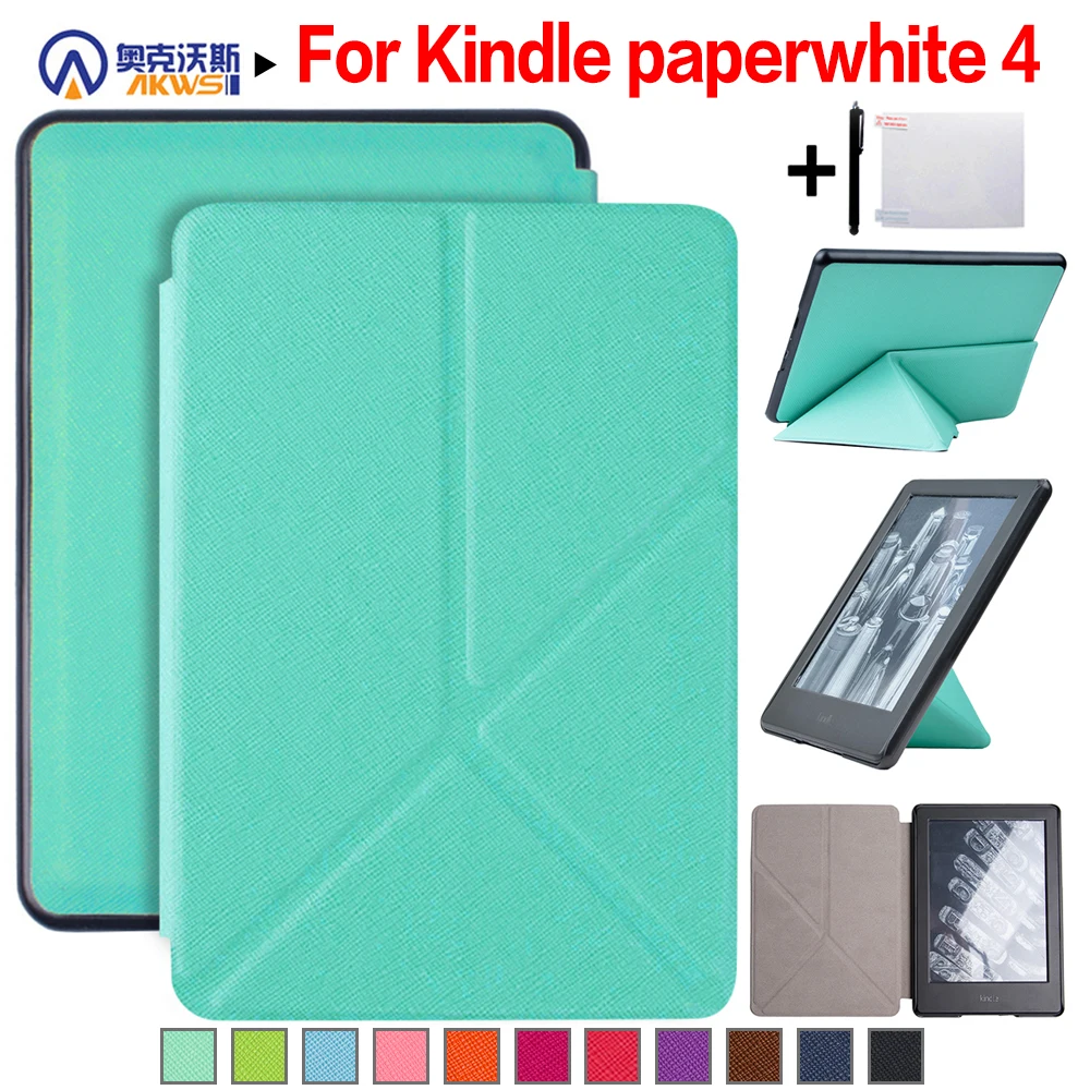 Умный чехол для Kindle Paperwhite 4 2018 10th Gen E reader|Чехлы планшетов и электронных книг| |