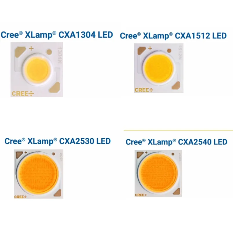 2 шт. оригинальный Cree CXA 10 Вт CXA1304 15 CXA1507 24 CXA1512 65 CXA2530 Холодный/теплый белый 5000K 3000K COB