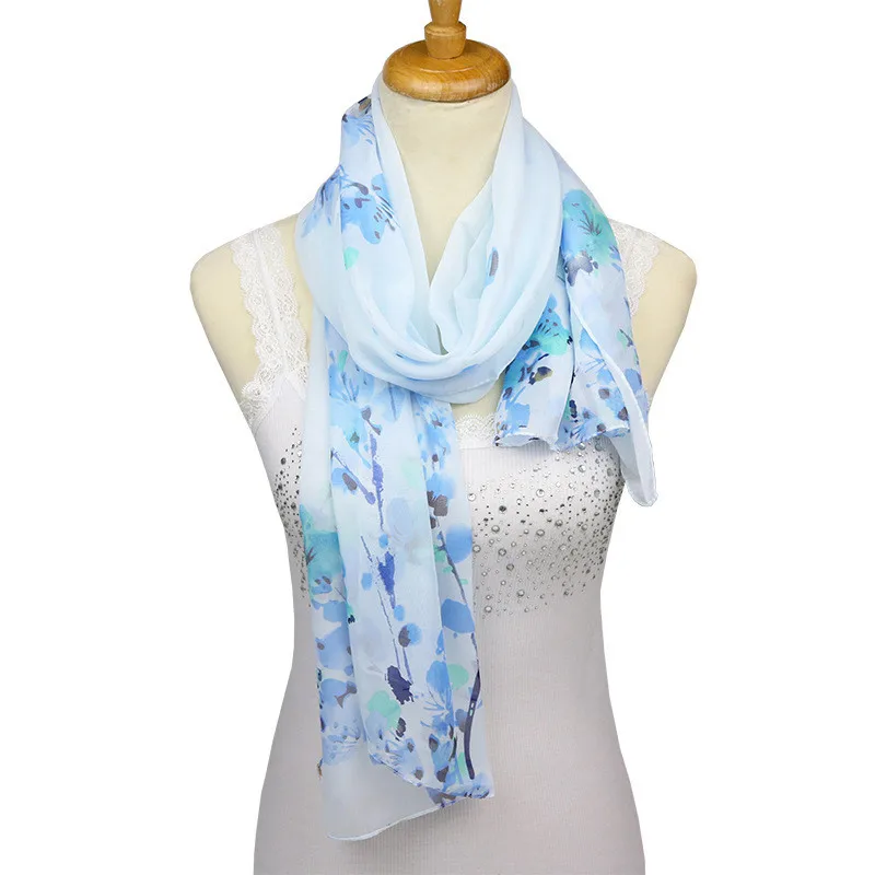 2018 цветы солнцезащитный крем шарф для Для женщин Брендовая дизайнерская обувь