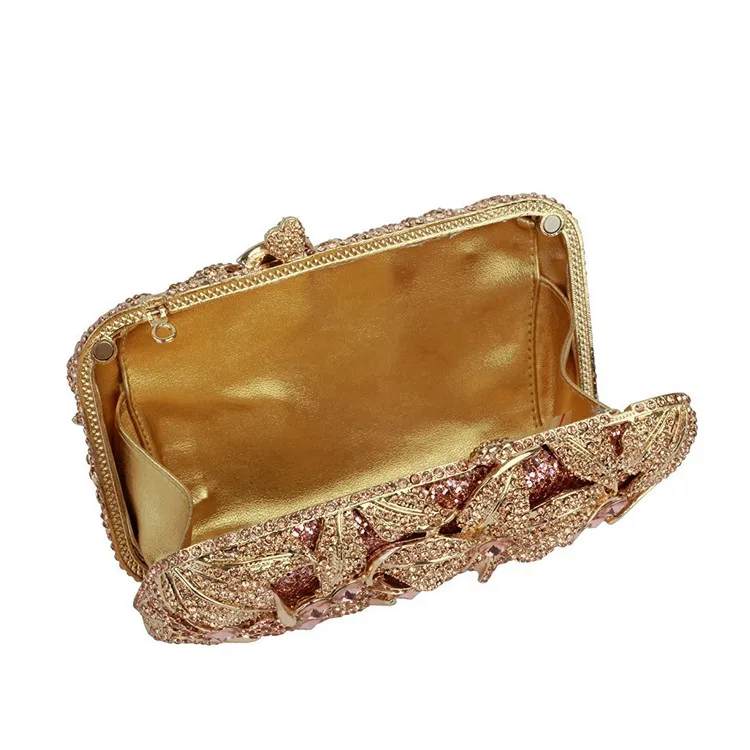 Модная сумка с большим цветком и кристаллами роскошные сумки бриллиантами на