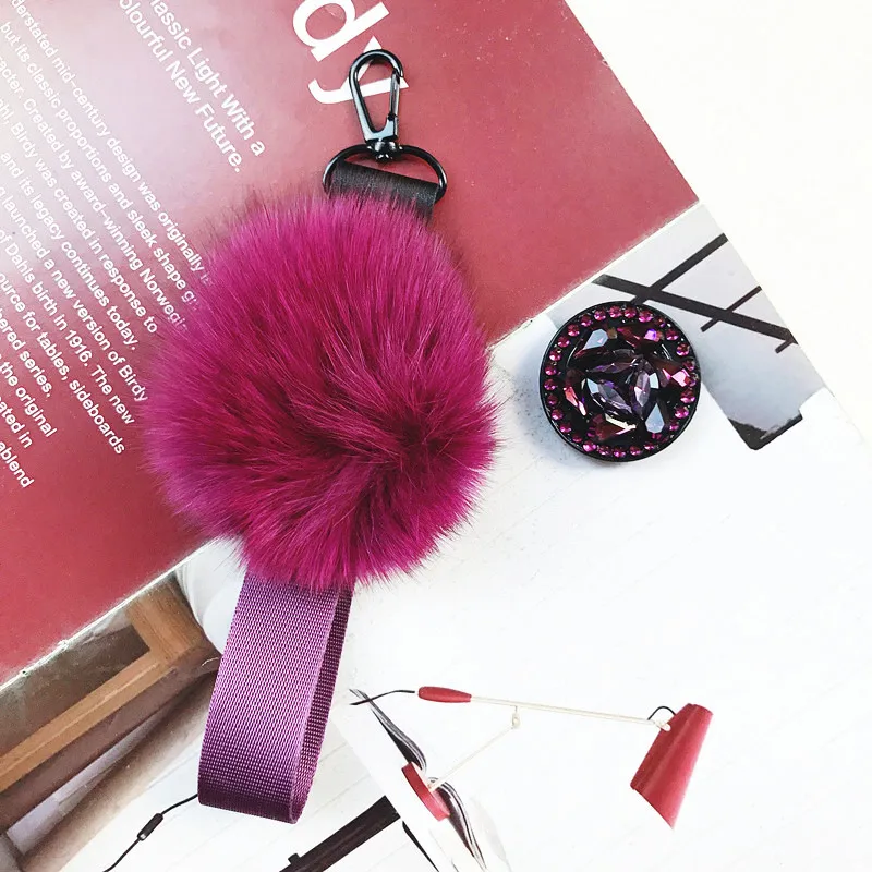 SIANCS Hairball ремешок для мобильного телефона модные короткие ремешки для телефона универсальные аксессуары для мобильных телефонов для IPhone samsung
