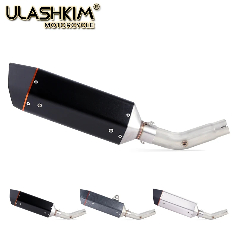 Motorcycle Full Exhaust Middle Pipe Slip On For Suzuki GSXR600 Gsxr700 Gsxr750 K7 GSX R700 R750 R600 GSXR 600 750 2008 To 2010 | Автомобили