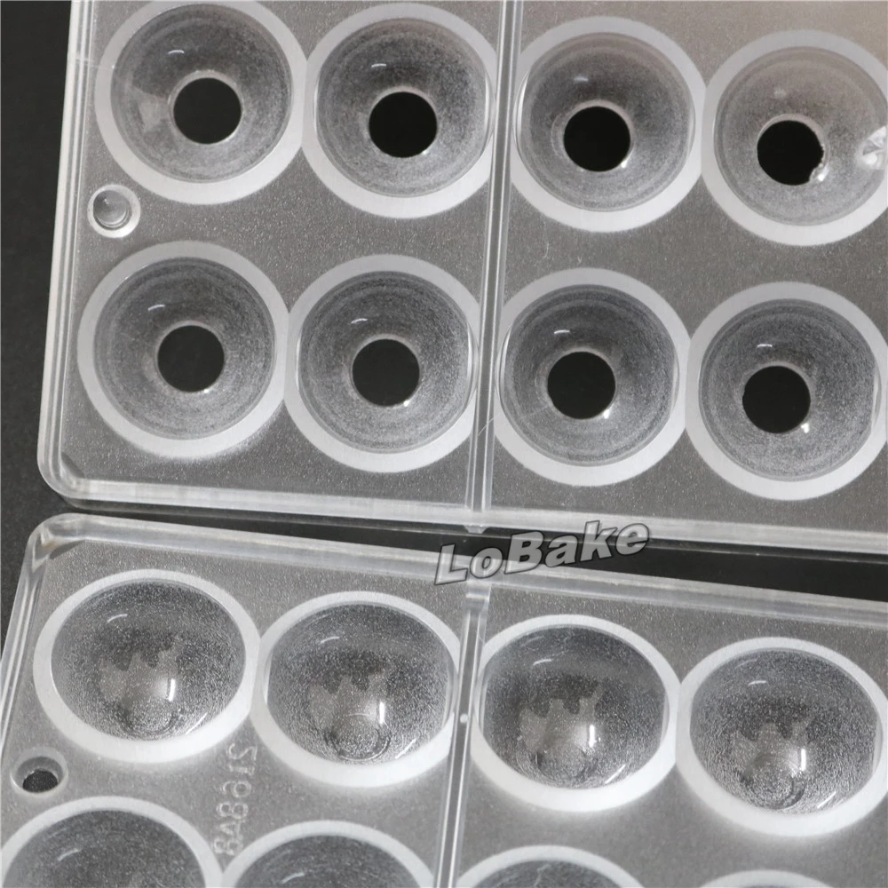 (2 шт./компл.) Новинка 3 см диаметр 3D форма шарика шоколада с отверстием из