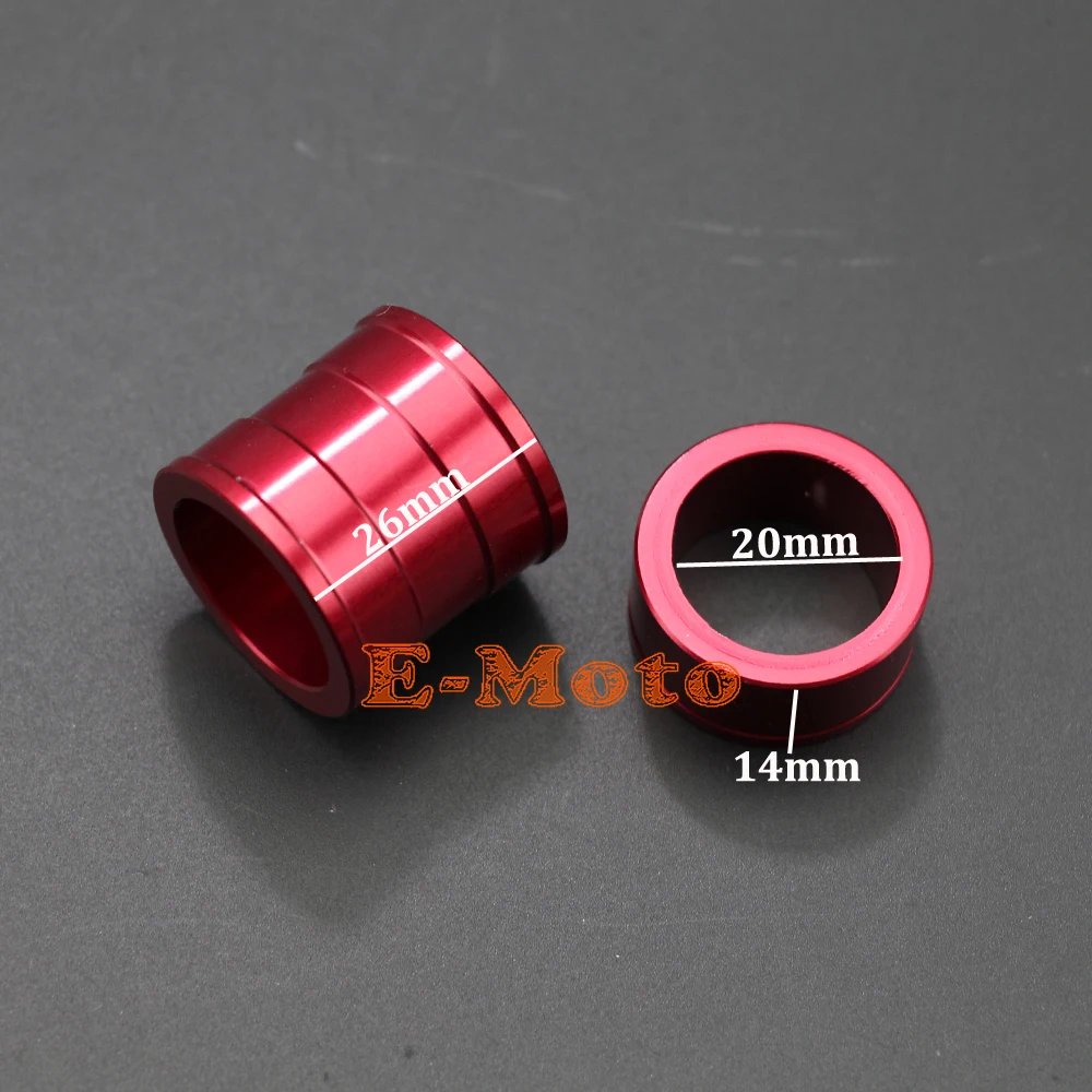 Ступица переднего колеса CNC Заготовка распорка CR125R CR250R CRF250R CRF450R CRF250X CRF450X
