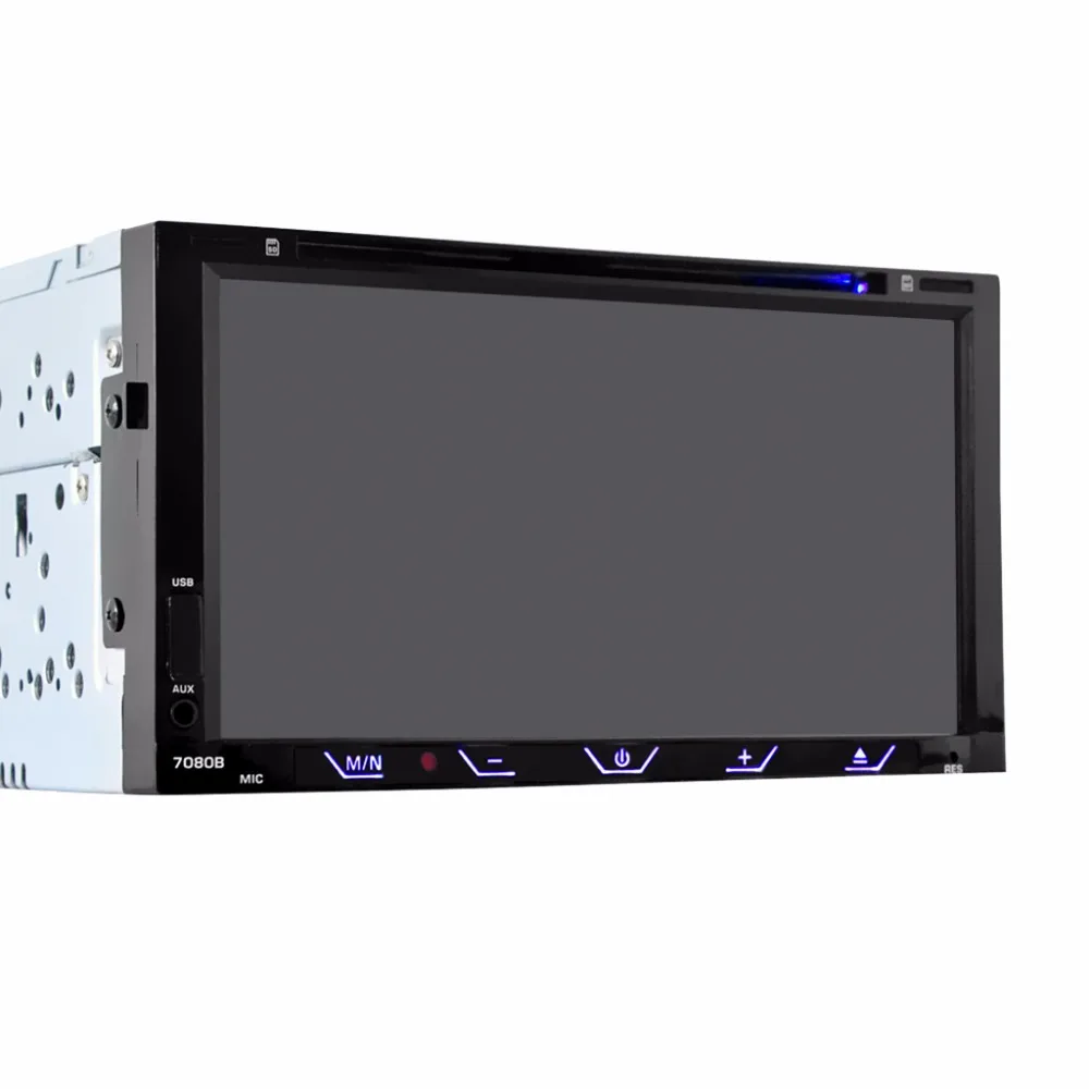 HEVXM 7080B 7 дюймовый автомобильный DVD плеер FM Радио BT обратный приоритет