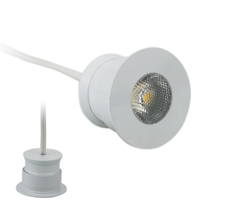 YLSTAR 4 W 30mm 280Lm 80Ra светодиодный мини-прожектор для шкафа витрина шкаф-витрина под лестницей точечное освещение 4 Вт Размер: 35x25 мм