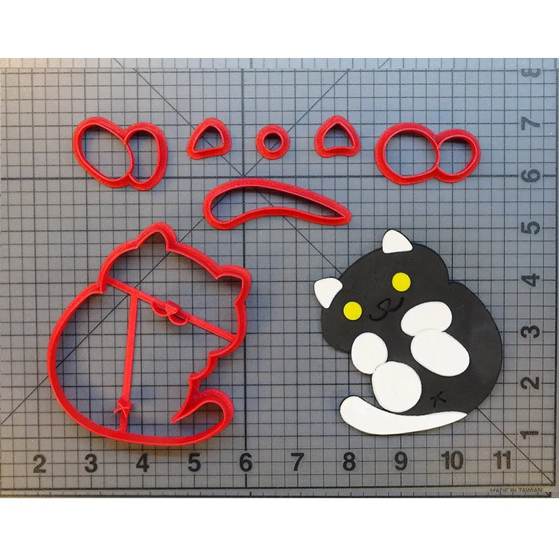 Изготовленный На Заказ 3D Печатный видео игра Tubbs резак для печенья набор