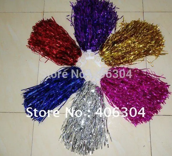 Fadeless Pompom Cheering помпон с металлическим помпоном, 80 г(5 см ширина полосы) бальный костюм