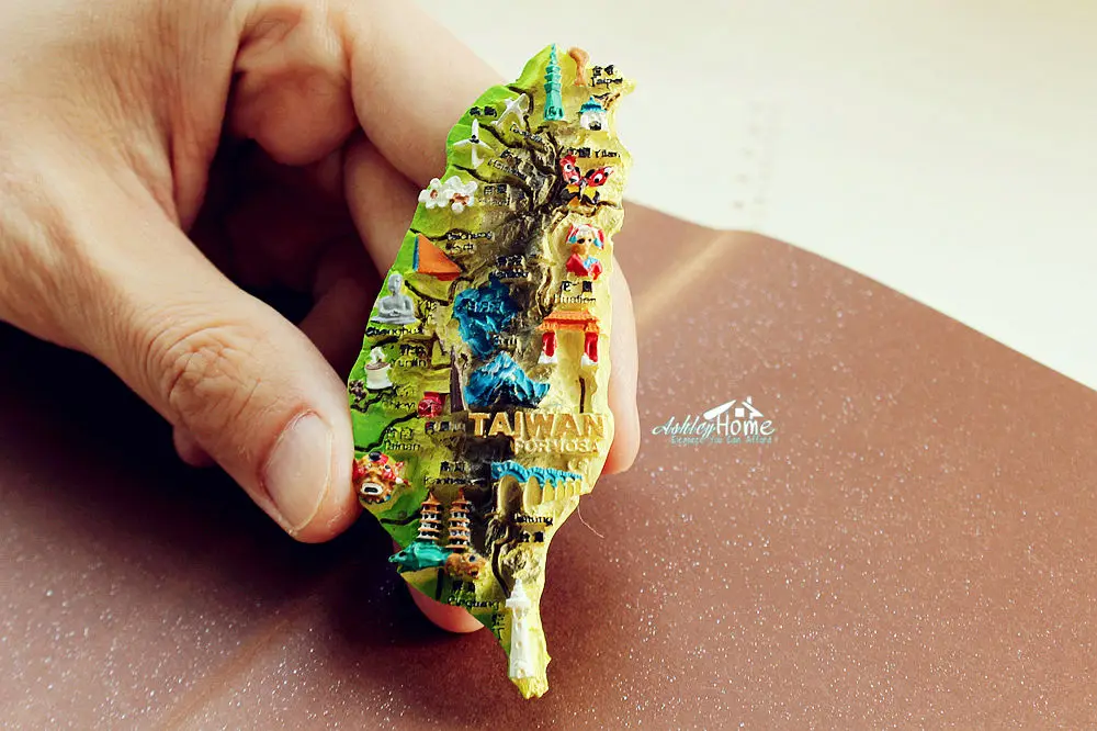 Китай Тайвань туристический сувенир Formosa для путешествий 3D магнит на холодильник