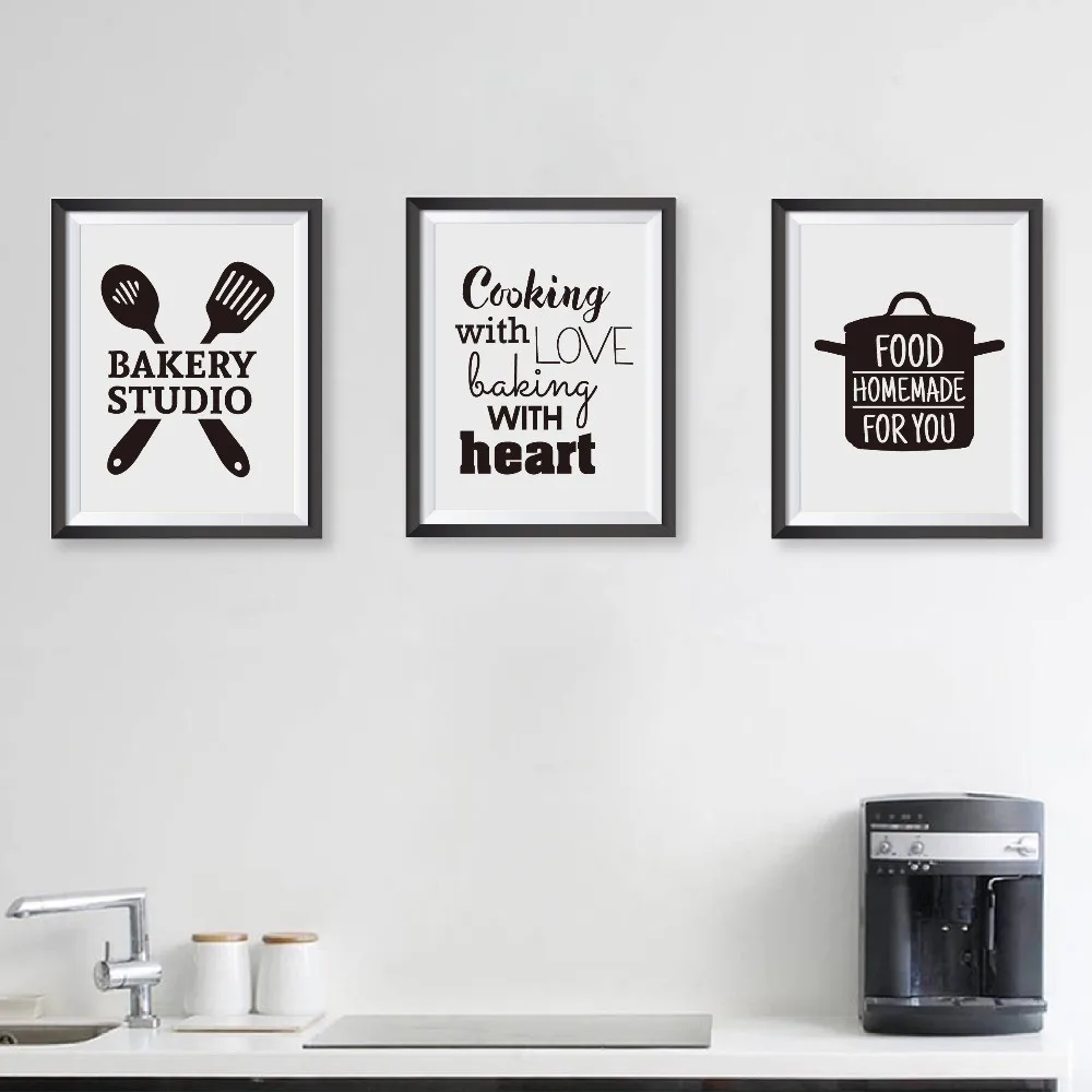 Домашний декор Мультяшные кухонные принадлежности картина космическое